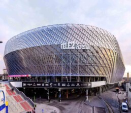 Stålhallar | Tele2 Arena med PrimAB stålkonstruktioner.